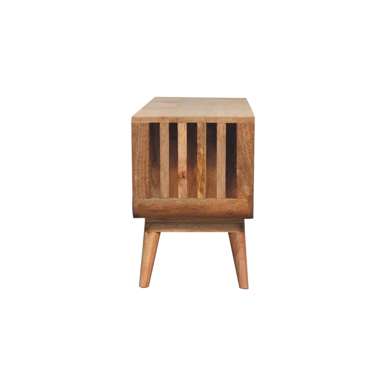 Solid Mango Wood Soba Nordic Multi Media Unit - Image 8