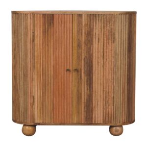 Solid Mango Wood Soba Ball Cabinet