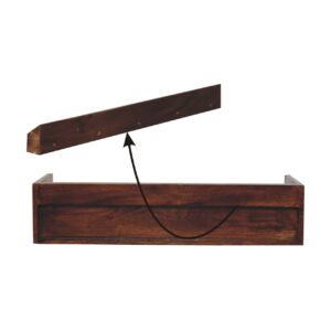 Mango Wood Belmont Wall-Mounted Console Shelf