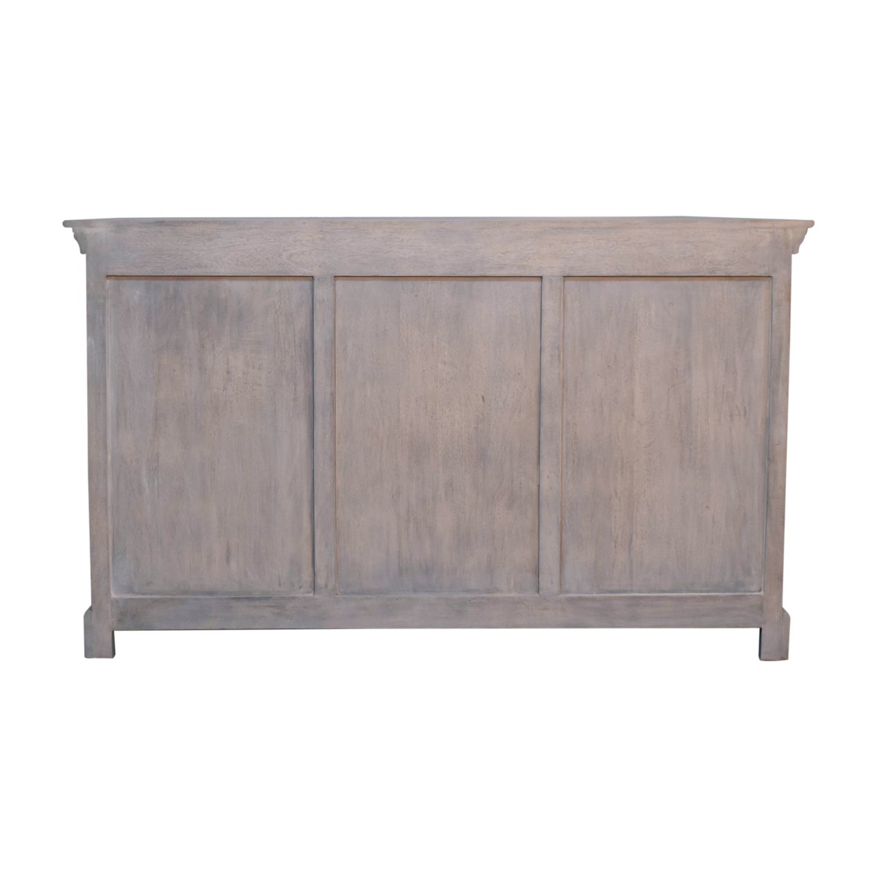 Solid Mango Wood Acid Wash Wine Storage Unit - Image 10