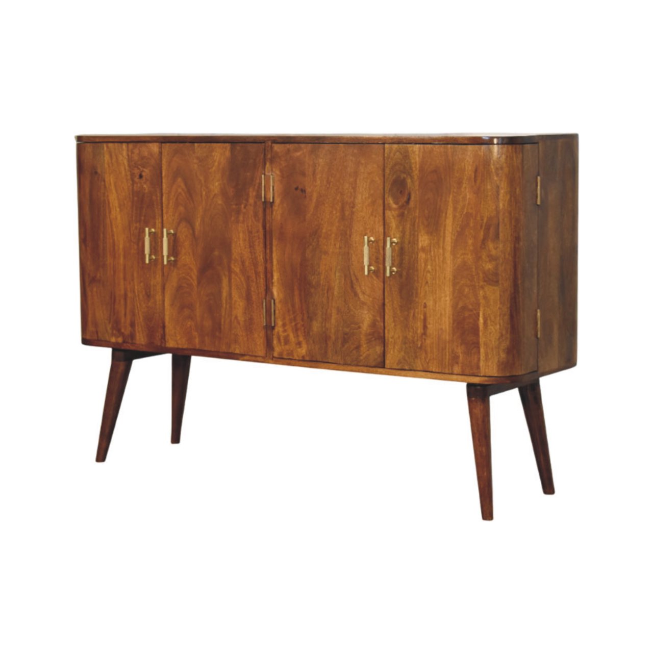 Solid Mango Wood Linden Sideboard - Image 3