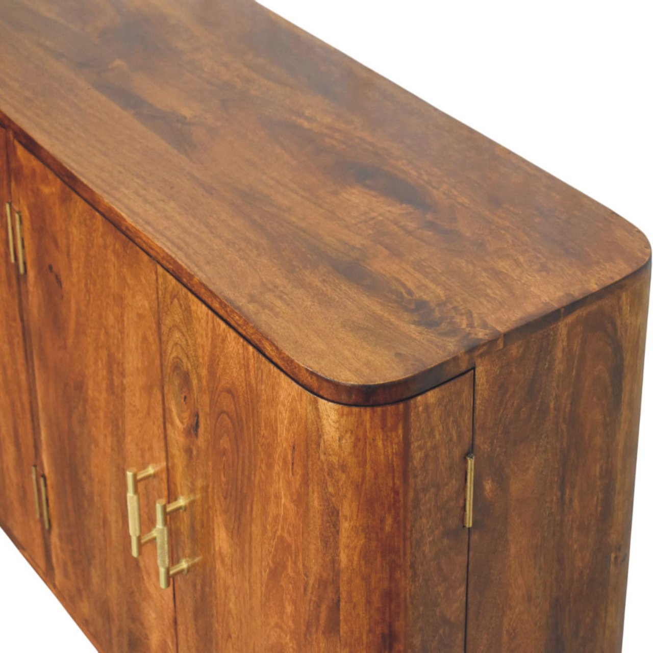 Solid Mango Wood Linden Sideboard - Image 6