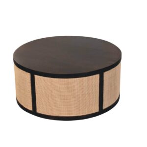 Solid Mango Wood Monaco Round Rattan Centerpiece