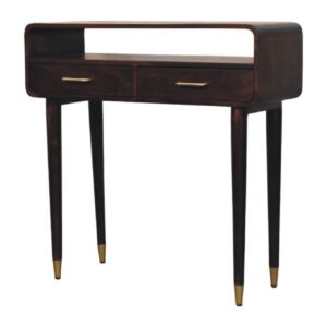 Mango Wood Apollo Loop Console Desk