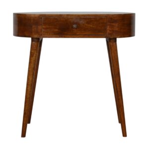 Solid Mango Wood Albion Chestnut Console