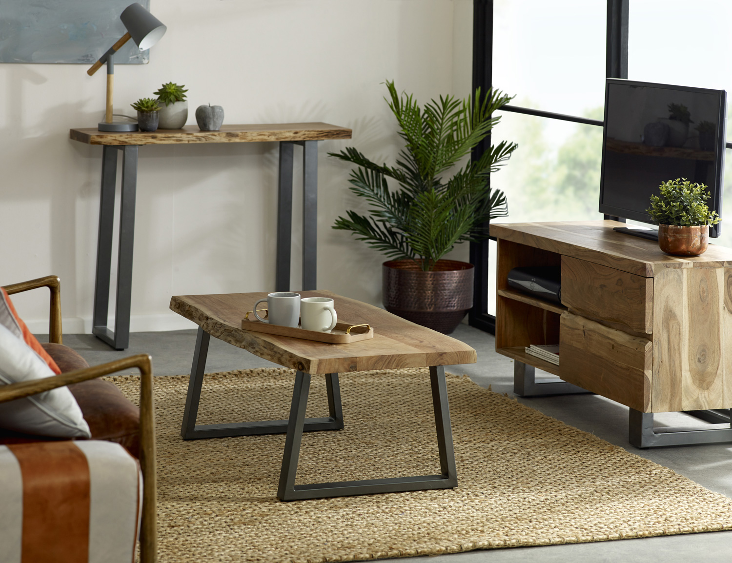 Baltic Live Edge Console Table - Image 6