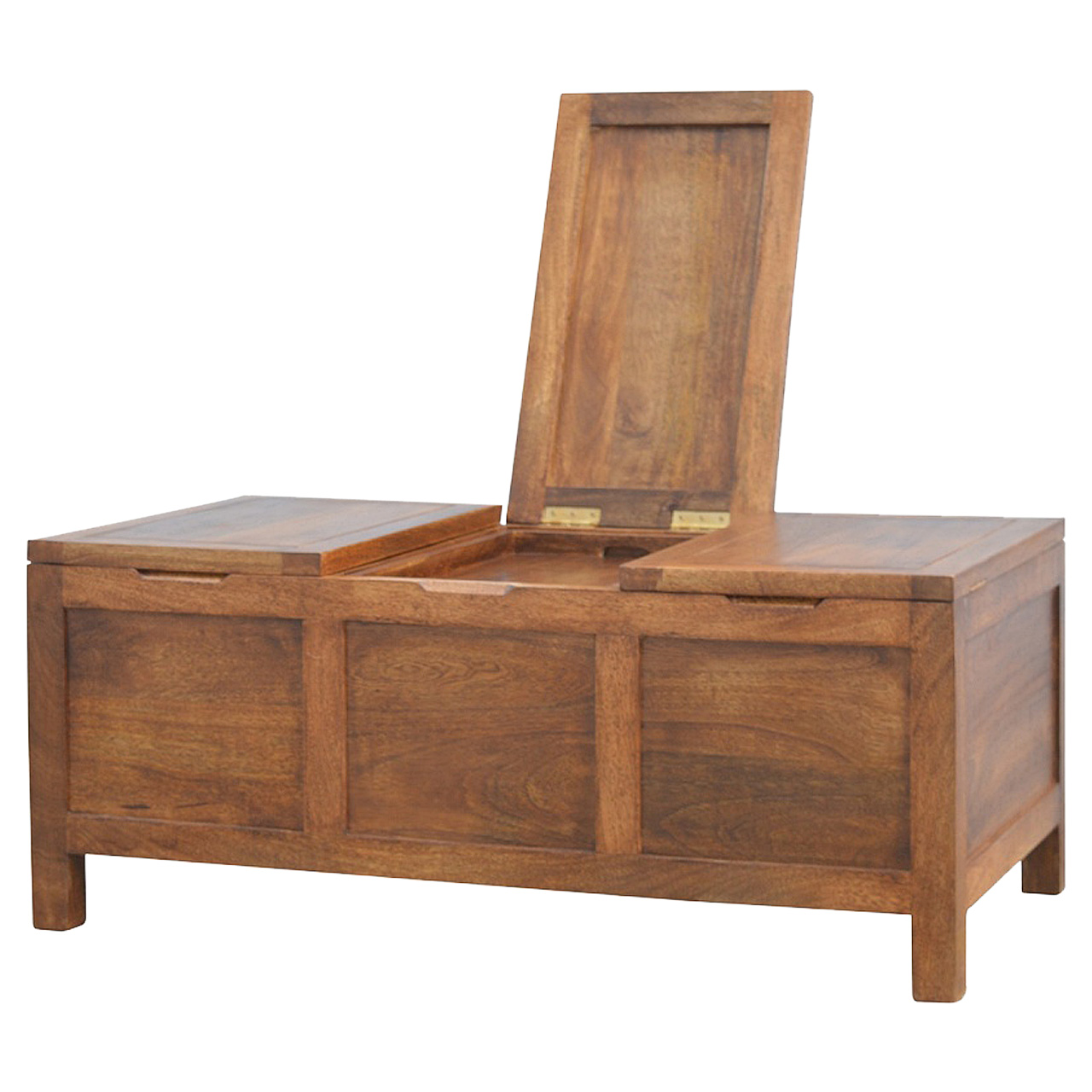 Solid Mango Wood Solid Wood Tucker Table - Image 4