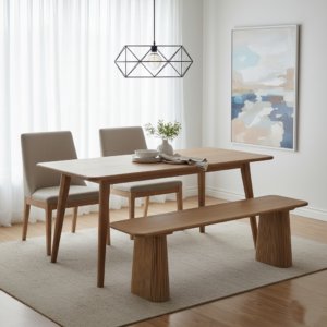 Austin Solid Wood Dining Bench