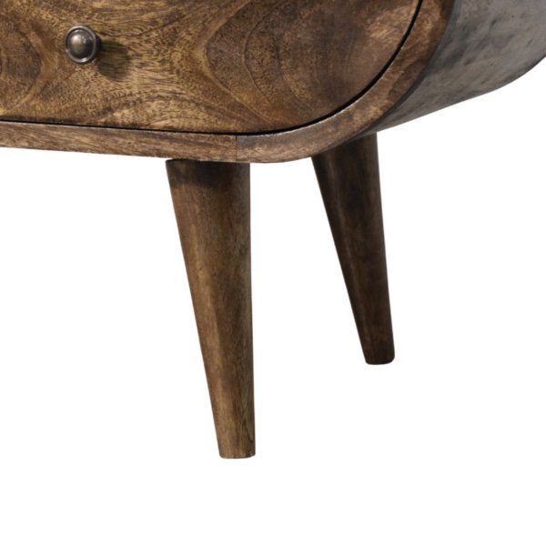 Rounded Edge 2-Drawer Media Unit - Image 7