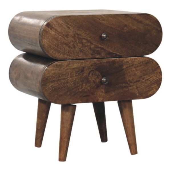 Slimline 2-Drawer Bedside - Image 3