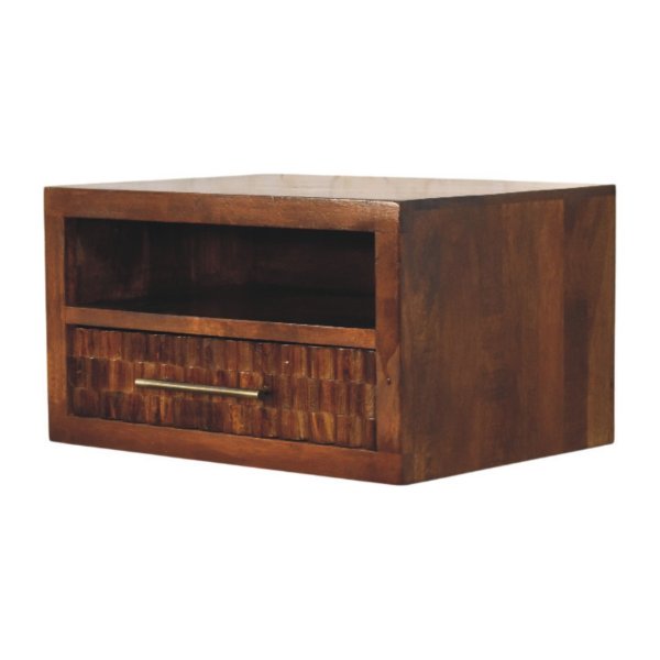 Cadiz Textured Bedside Table - Image 3