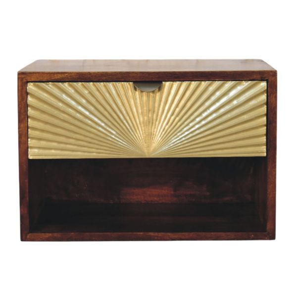 Sunburst Wall-Mounted Bedside