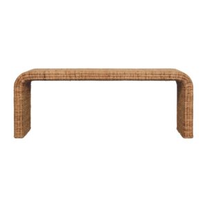 Rattan Weave Bench