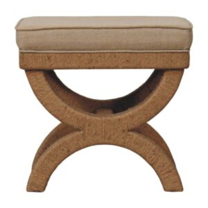 Rattan Arch Bench