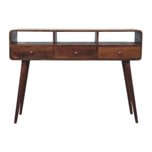 Three Drawer Console Table