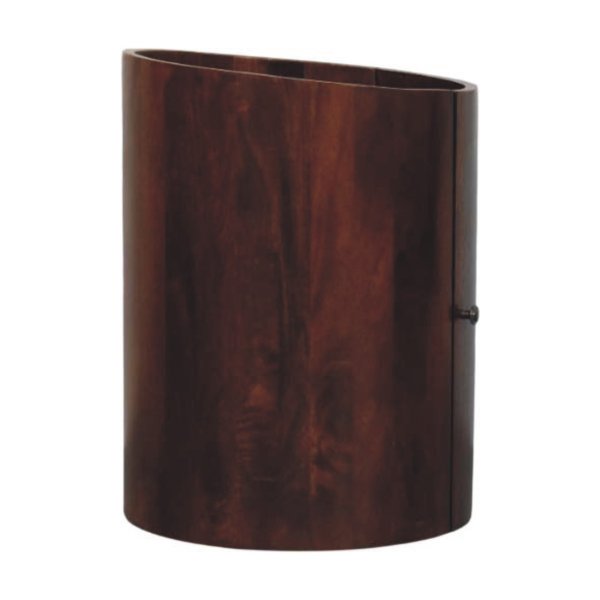 Winewood Round Side Cabinet - Image 2