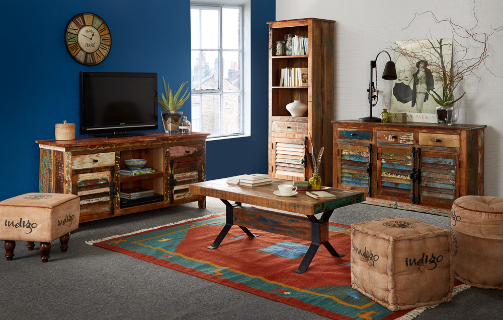 Coastal Large TV Media Credenza - Image 6