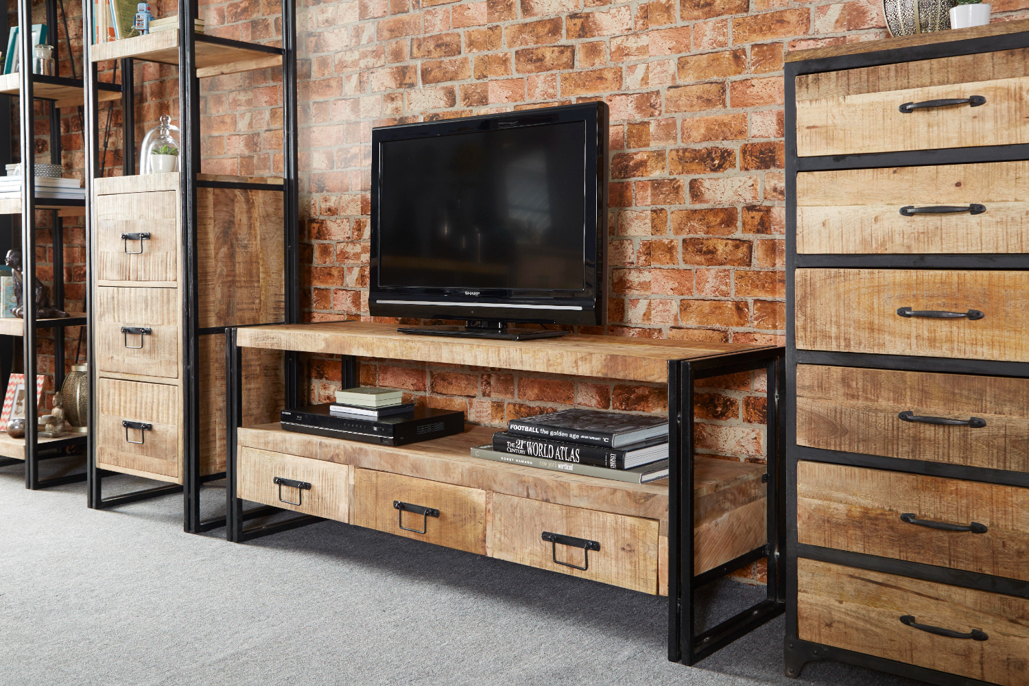 Cosmo Industrial Tall Chest - Image 5