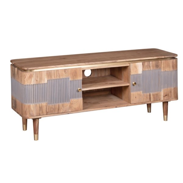 Wilton Acacia Wood TV unit - Image 2