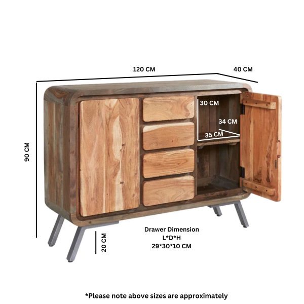 Aspen Large Sideboard - Image 4