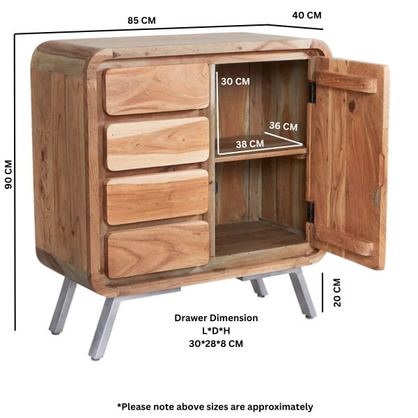 Aspen Medium Sideboard - Image 4