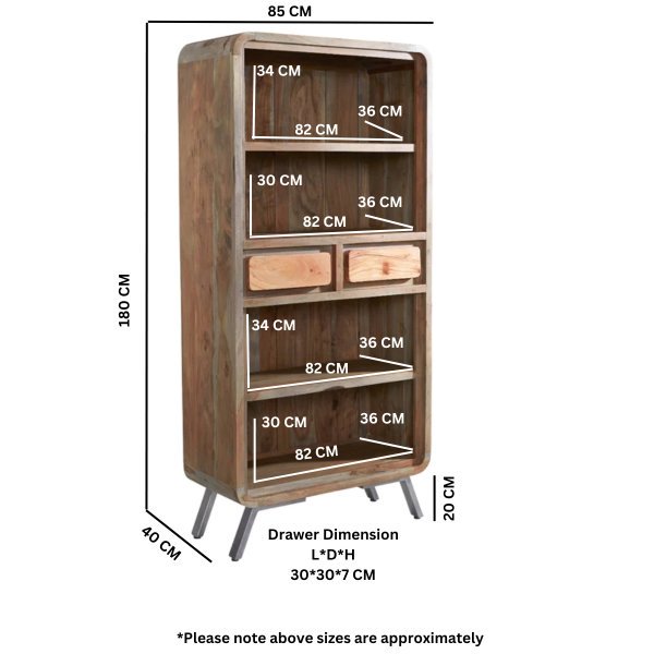 Aspen Large Bookcase - Image 3