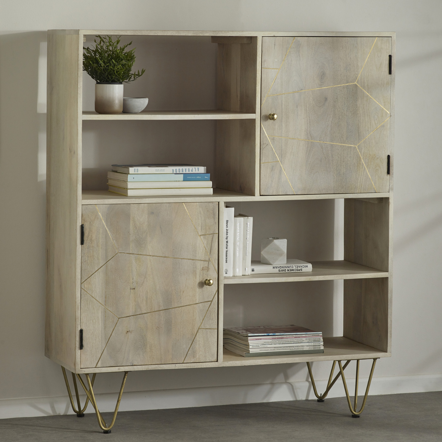 Light Gold Display Cabinet - Image 6