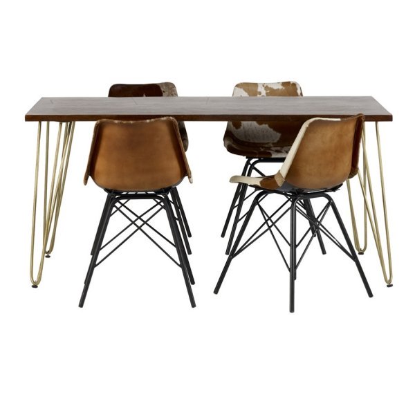 Dark Gold Dining Table - Image 2