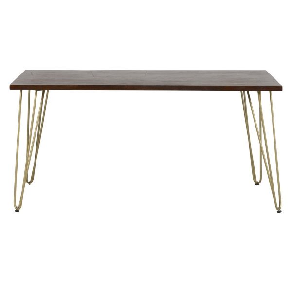 Dark Gold Dining Table