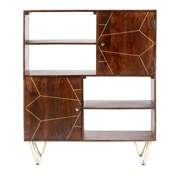 Dark Gold Display Cabinet - Image 2