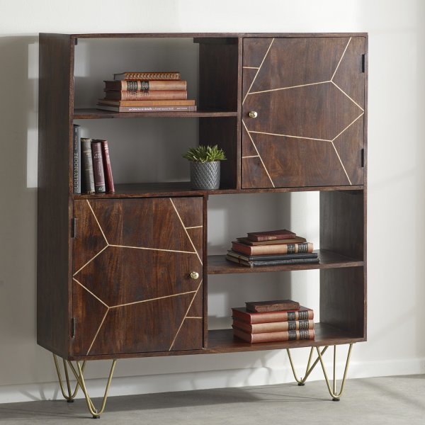 Dark Gold Display Cabinet - Image 6