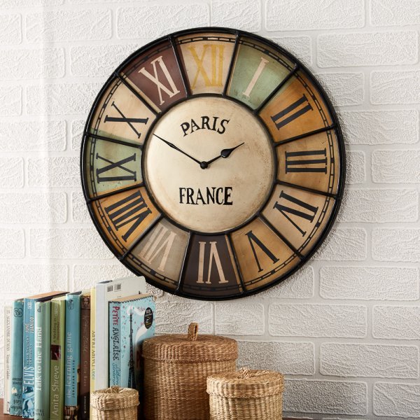 Clock CHALET Industrial Style Metal - Image 2