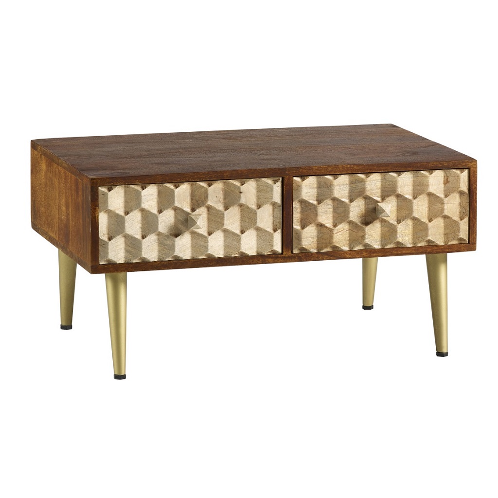 Edison Coffee Table with 2 Drawers - Image 2
