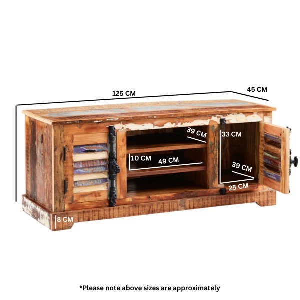 Coastal TV Cabinet - Image 4