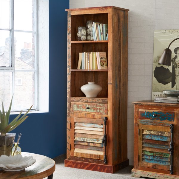 Coastal Narrow Bookcase - Image 5