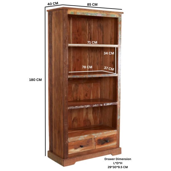 Coastal Large Bookcase - Image 3