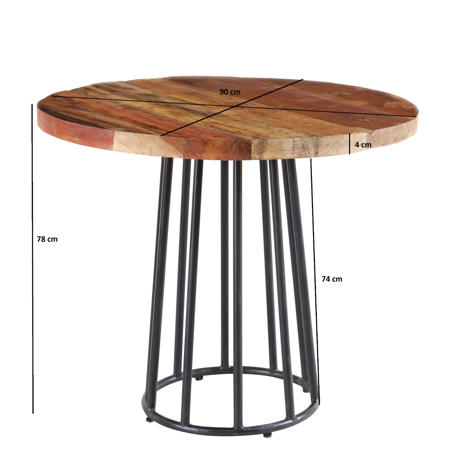 Coastal Round Dining Table - Image 3