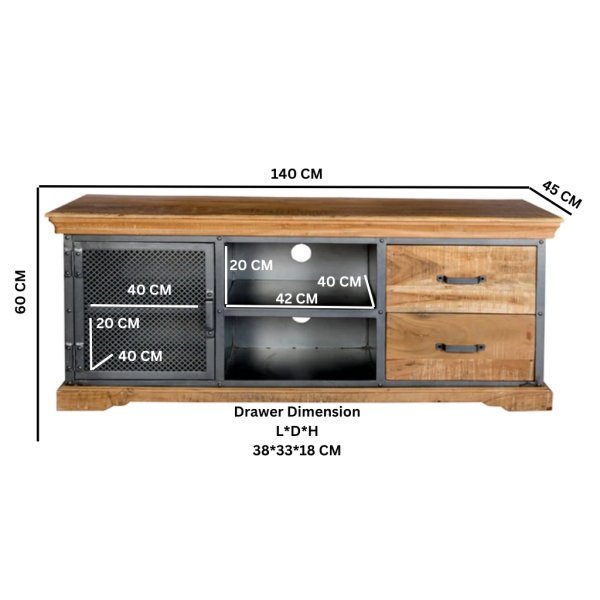 Metropolis Industrial TV Media Unit - Image 5
