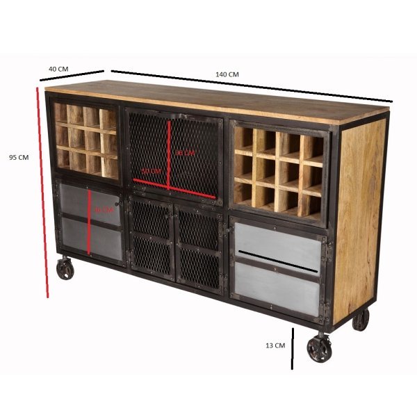 Evoke Bar Cabinet - Image 7