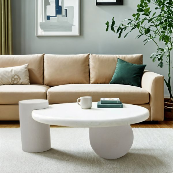Geo Modern Abstract Coffee Table - Image 6