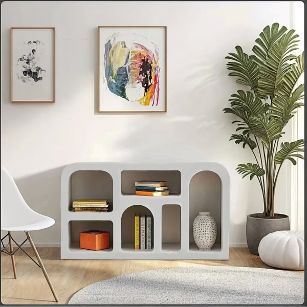 Geo Geometric Medium Sideboard / Display Cabinet / Bookshelf - Image 5