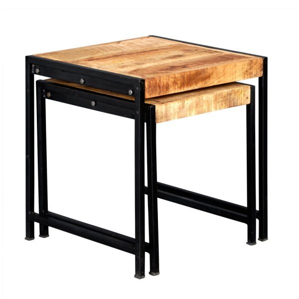 Cosmo Industrial Nest of 2 Tables - Image 2