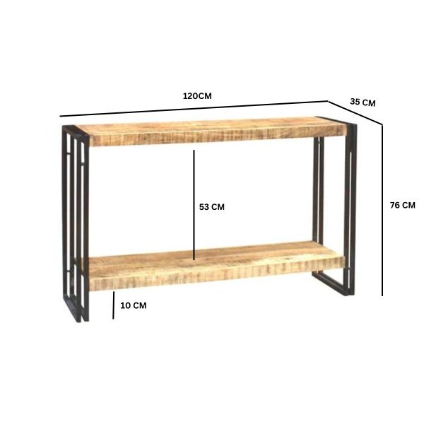 Cosmo Industrial Console Table - Image 4