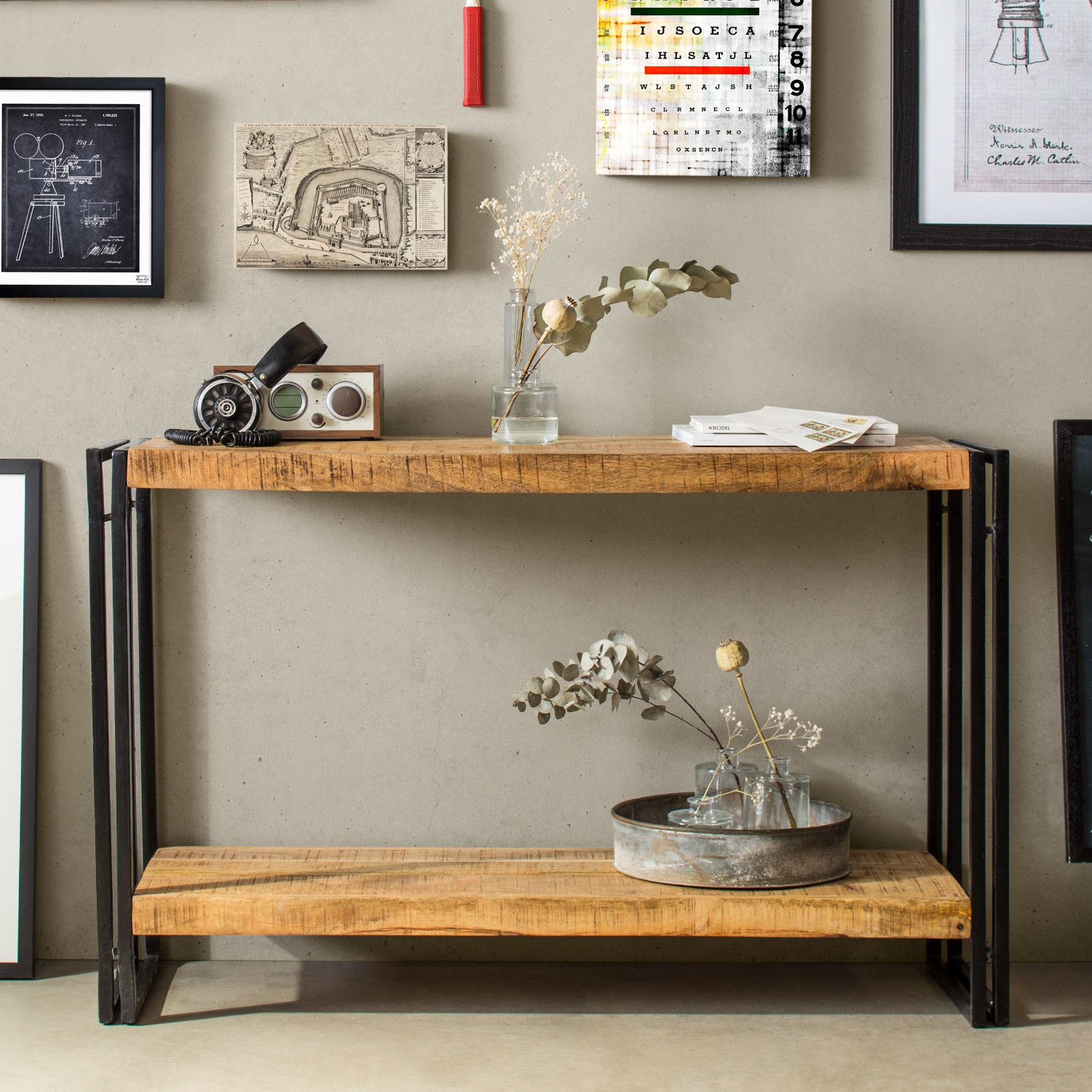 Cosmo Industrial Console Table - Image 5