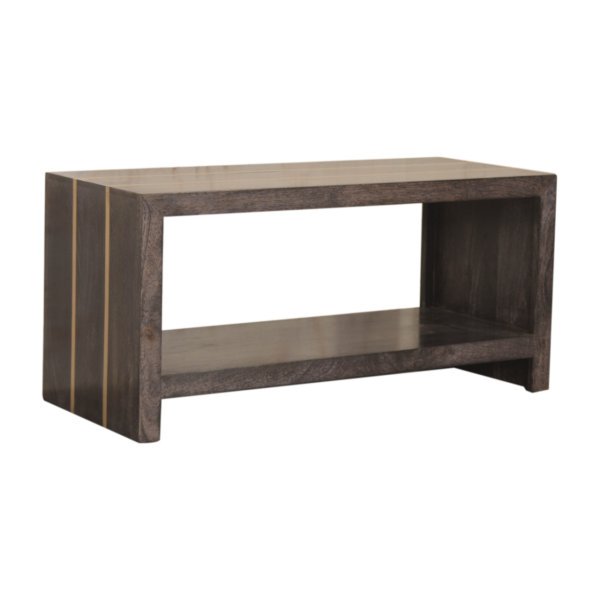 Solid Mango Wood Chestnut Finished Cairo Coffee Table - Image 2