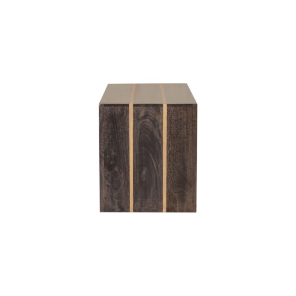 Solid Mango Wood Chestnut Finished Cairo Coffee Table - Image 8