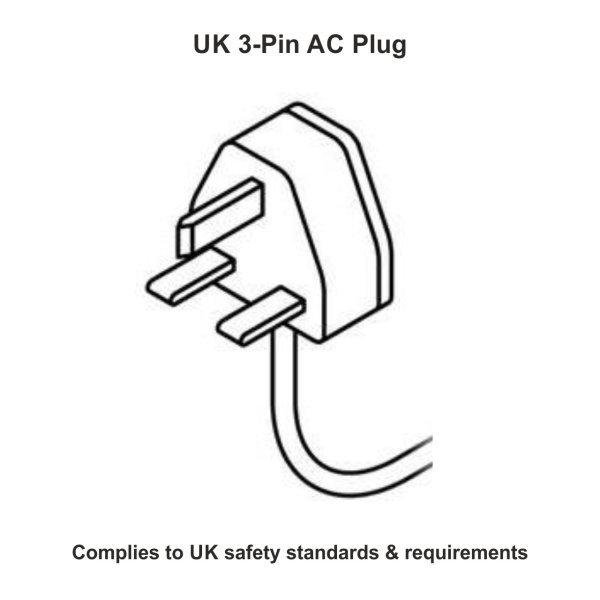 Solid Mango Wood Chestnut Finished 2 Drawer Curved Plug In Your Devices TV Unit - Image 10