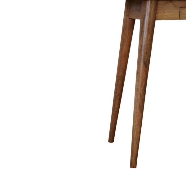 Solid Mango Wood Mini Nordic Style Writing Desk - Image 7