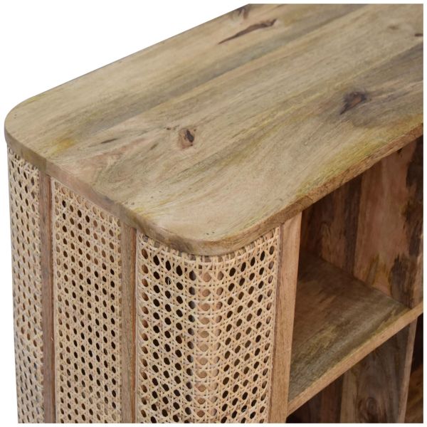 Solid Mango Wood Larissa Open Double Cabinet - Image 6