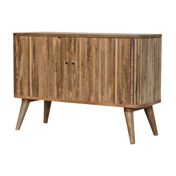 Solid Mango Wood Mokka Sideboard - Image 2